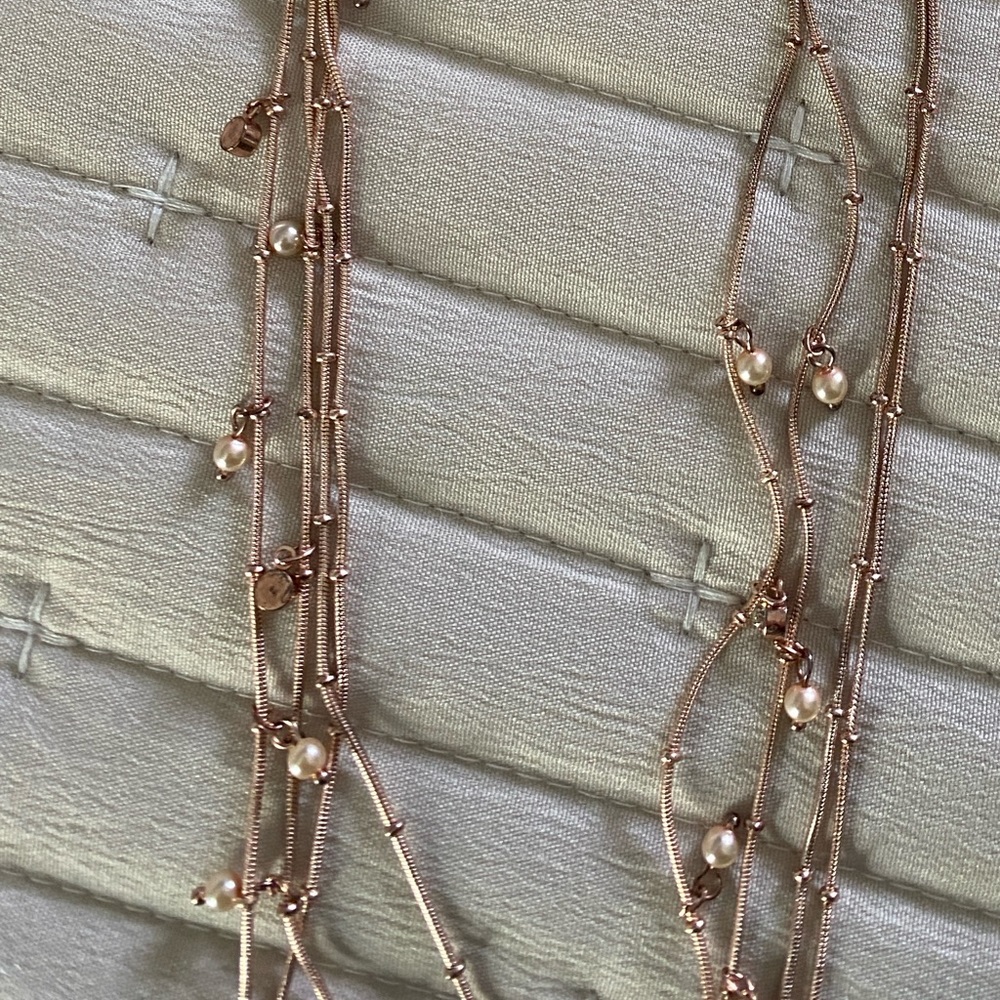 INC multi strand necklace.